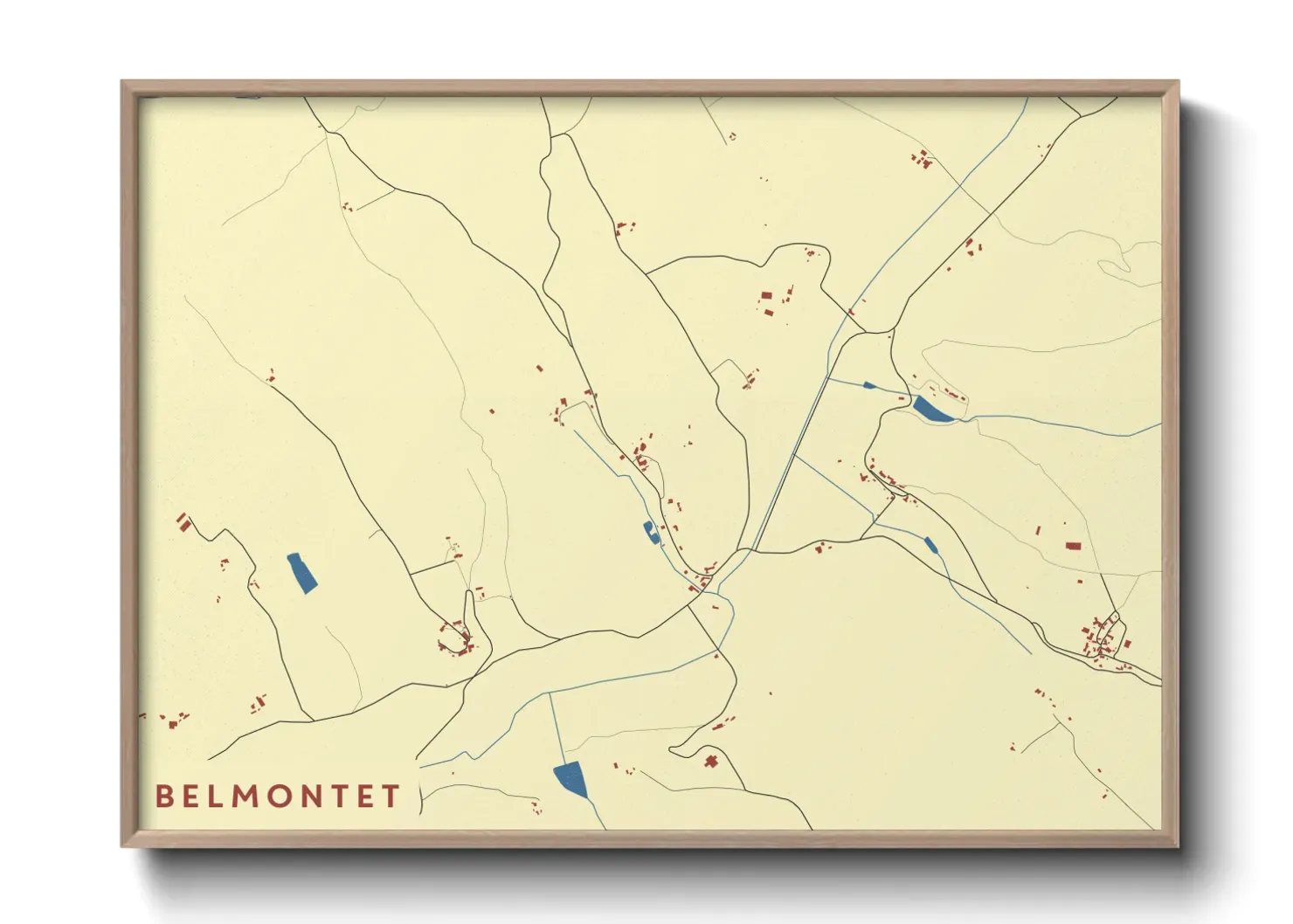 Un poster carteBelmontet