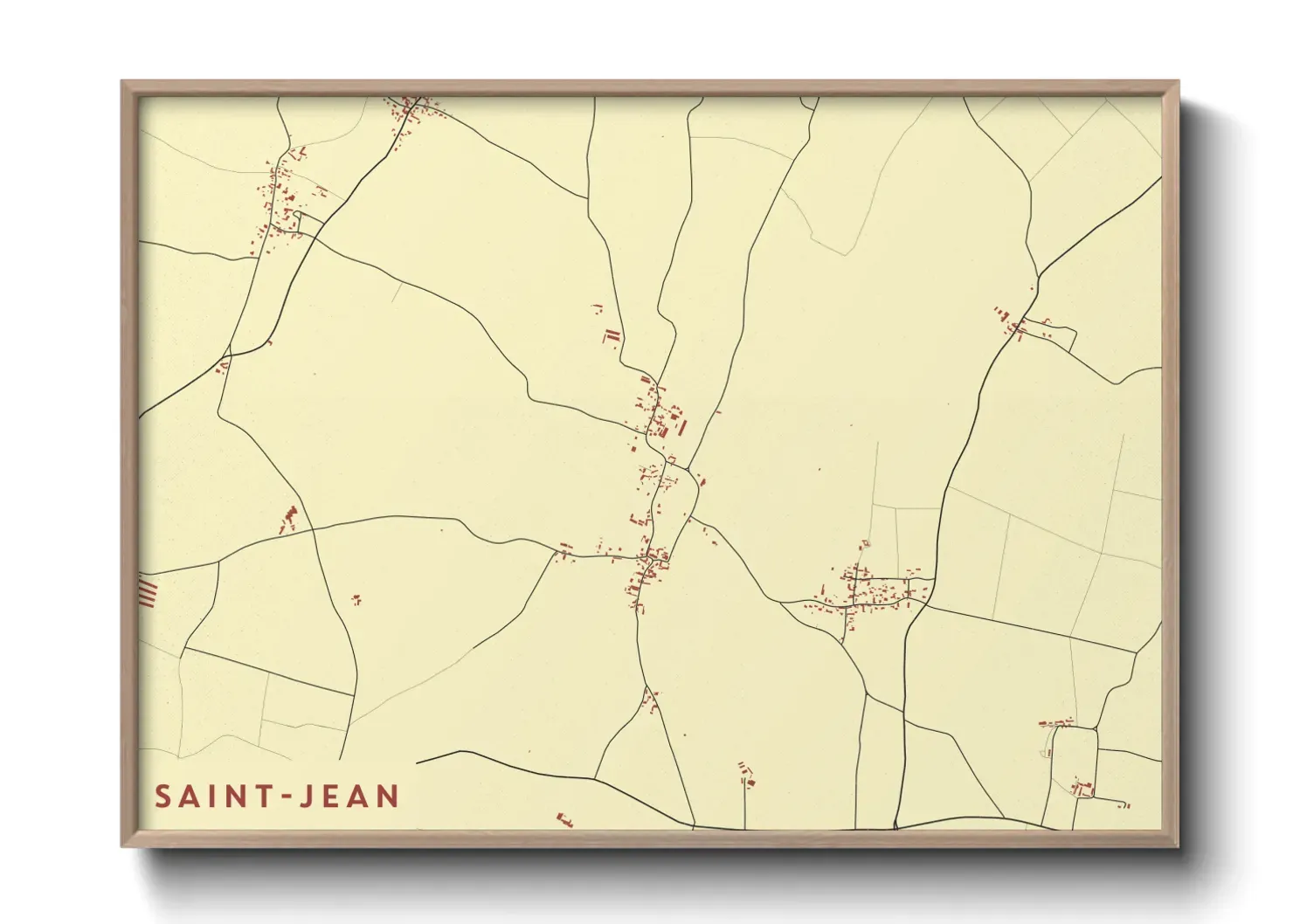 Un poster carteSaint-Jean