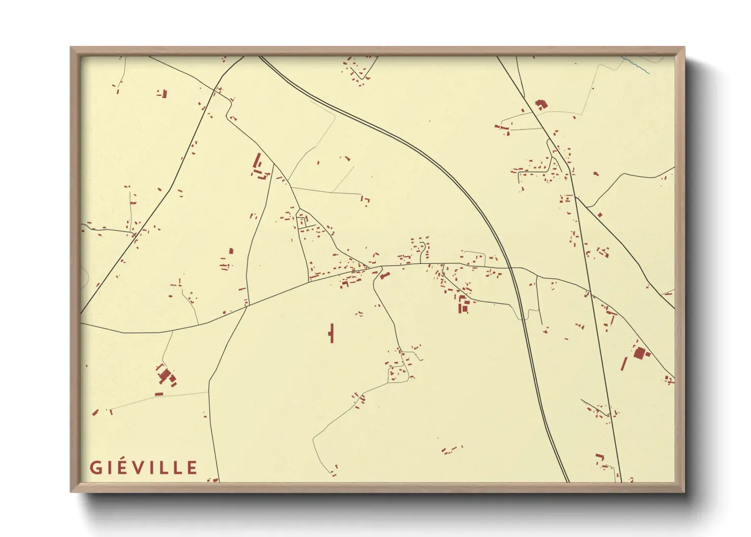 Un poster carteGiéville