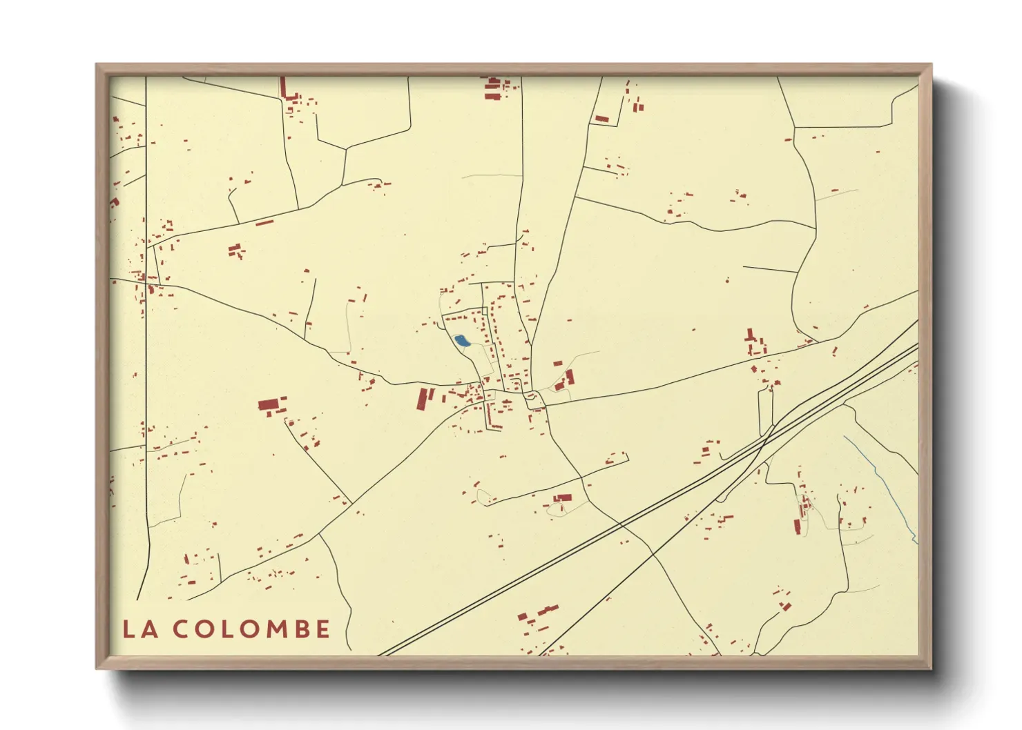 Un poster carteLa Colombe