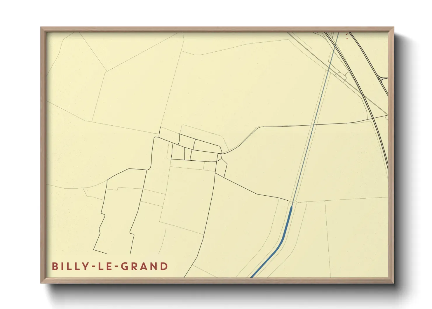 Un poster carteBilly-le-Grand