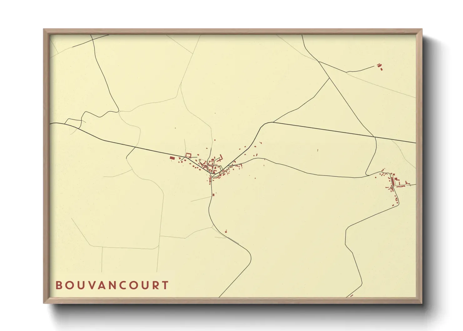Un poster carteBouvancourt