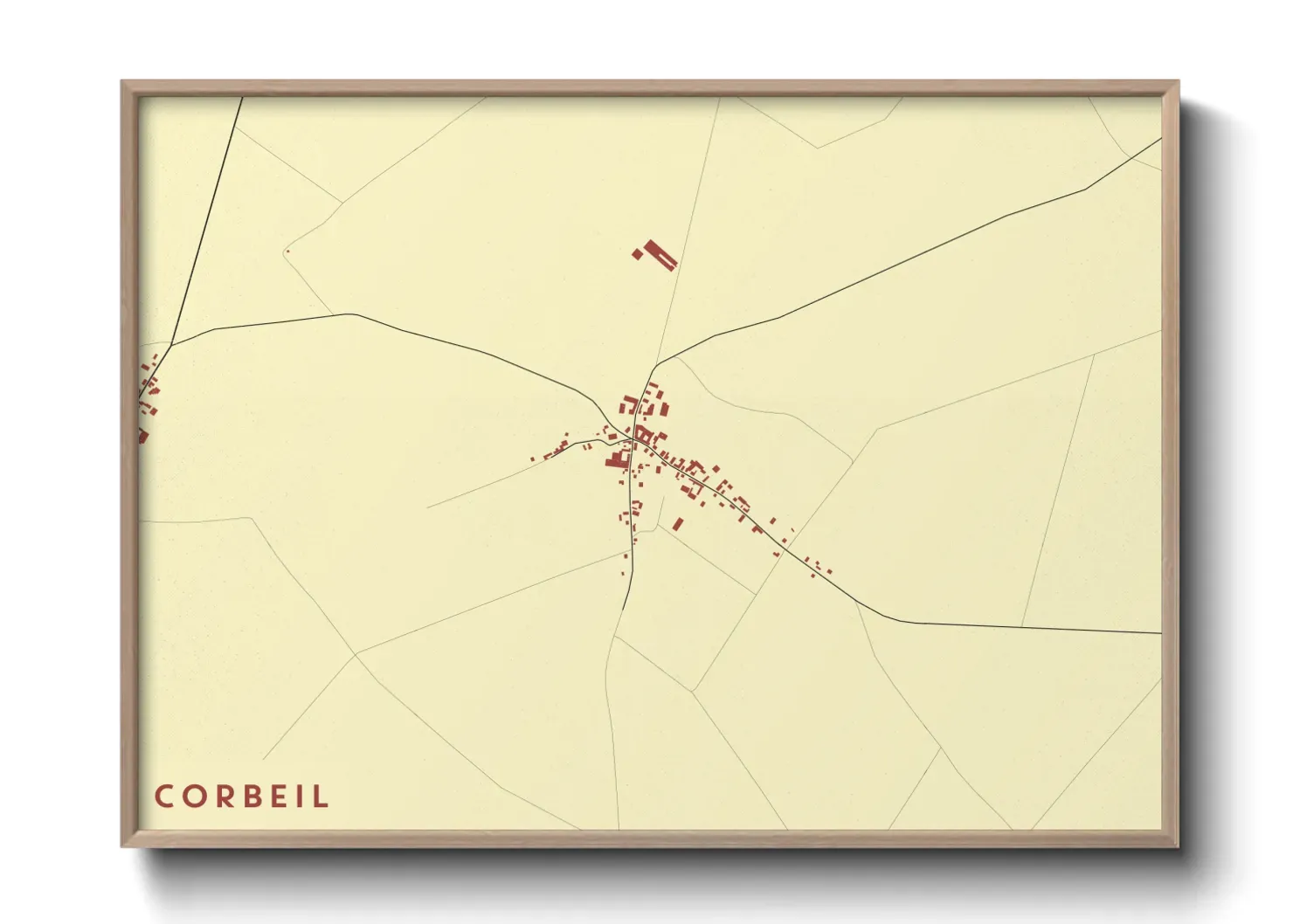 Un poster carteCorbeil