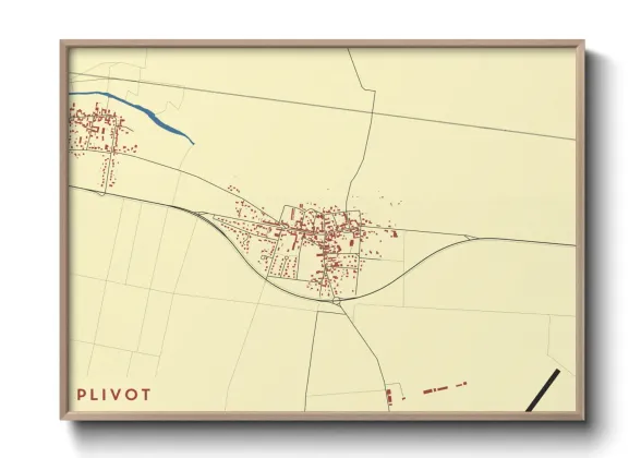 Une affiche de carte sur Plivot