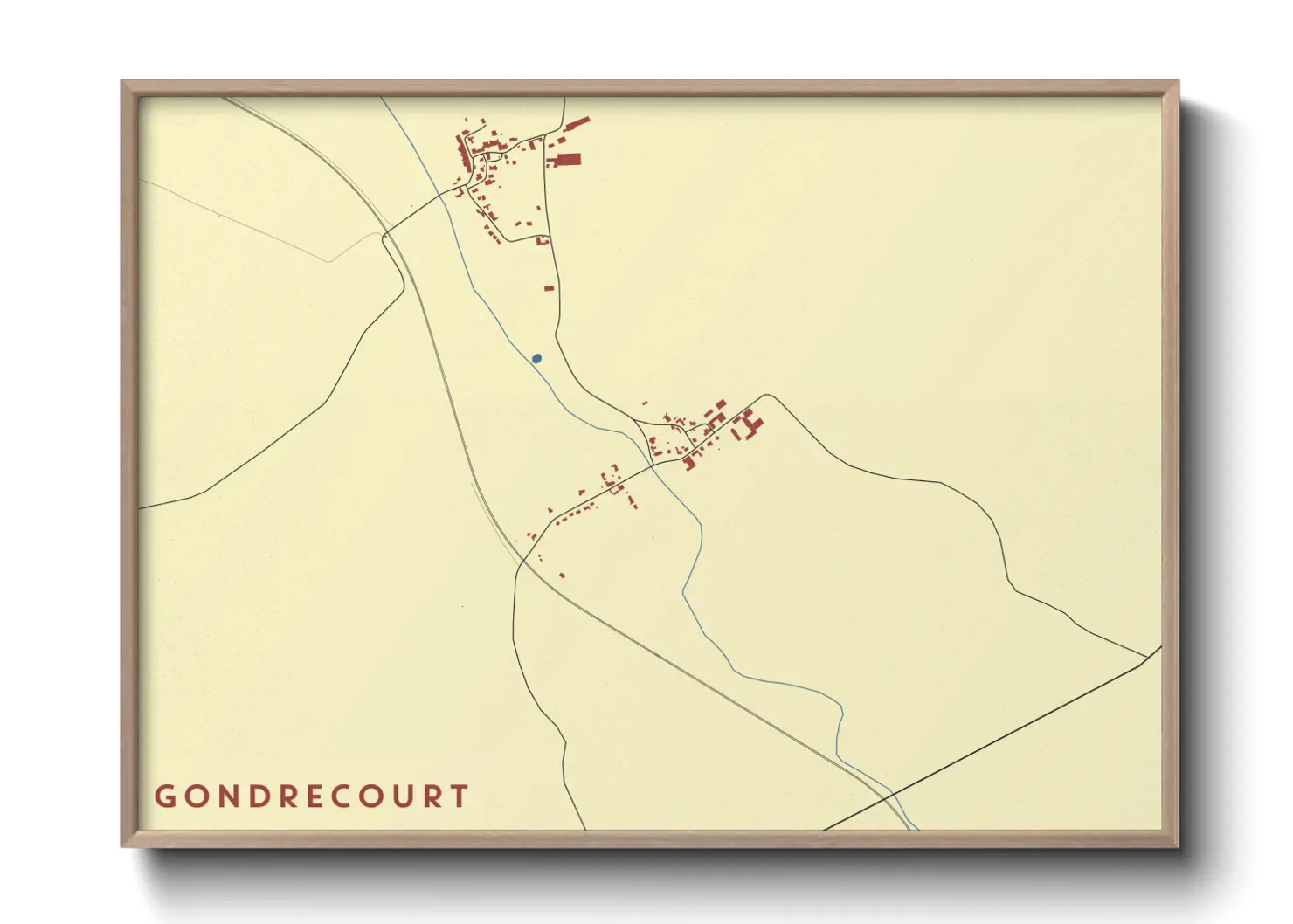 Un poster carteGondrecourt