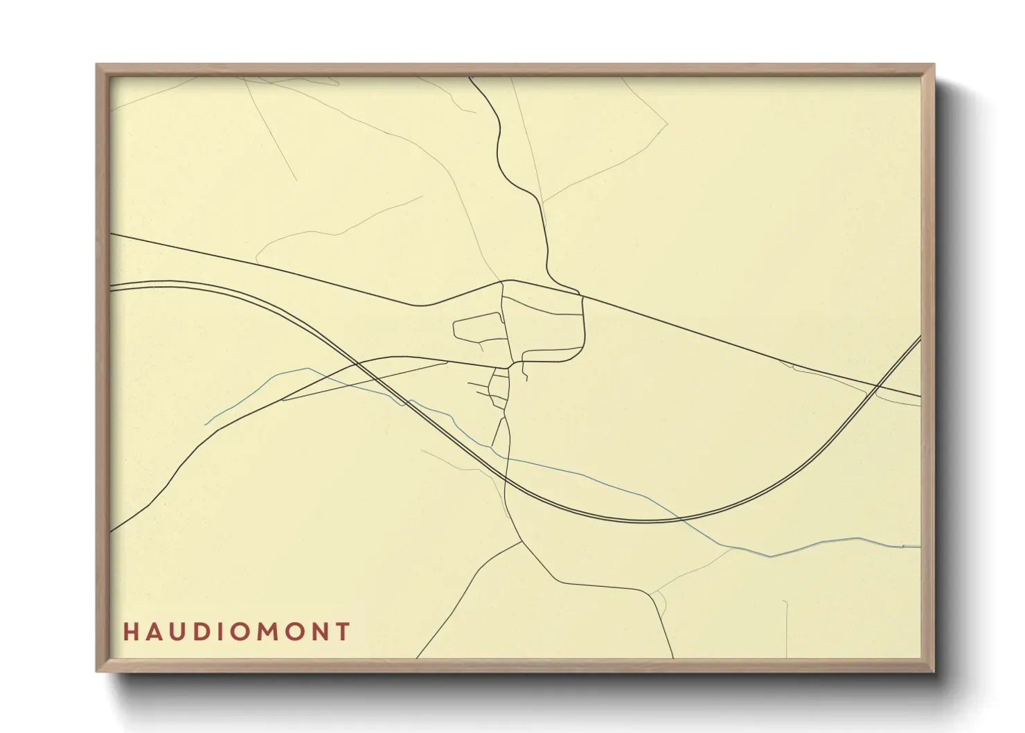 Un poster carteHaudiomont