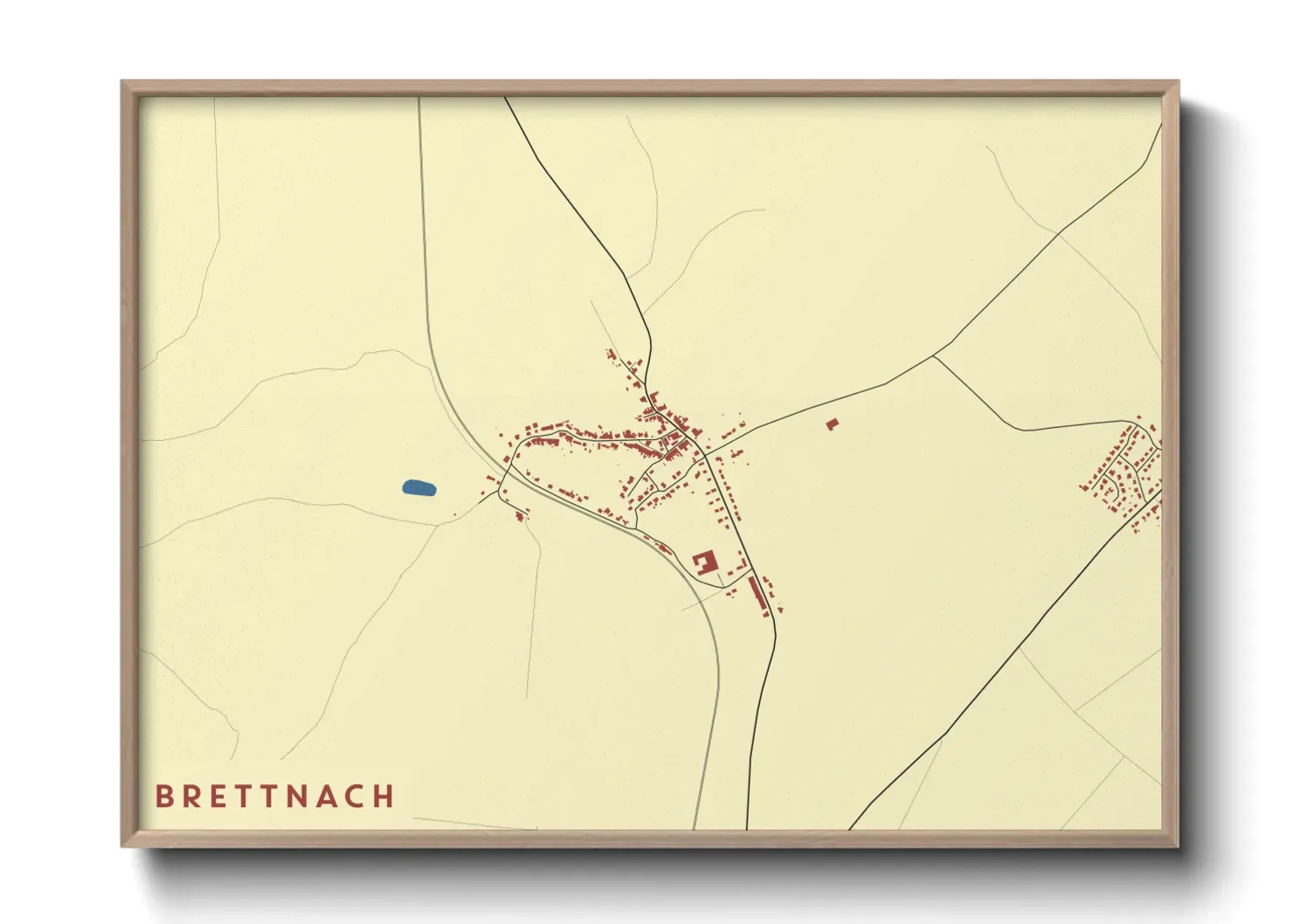 Un poster carteBrettnach