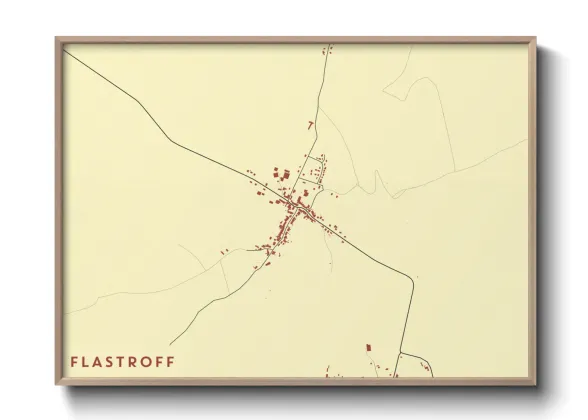 Une affiche de carte sur Flastroff