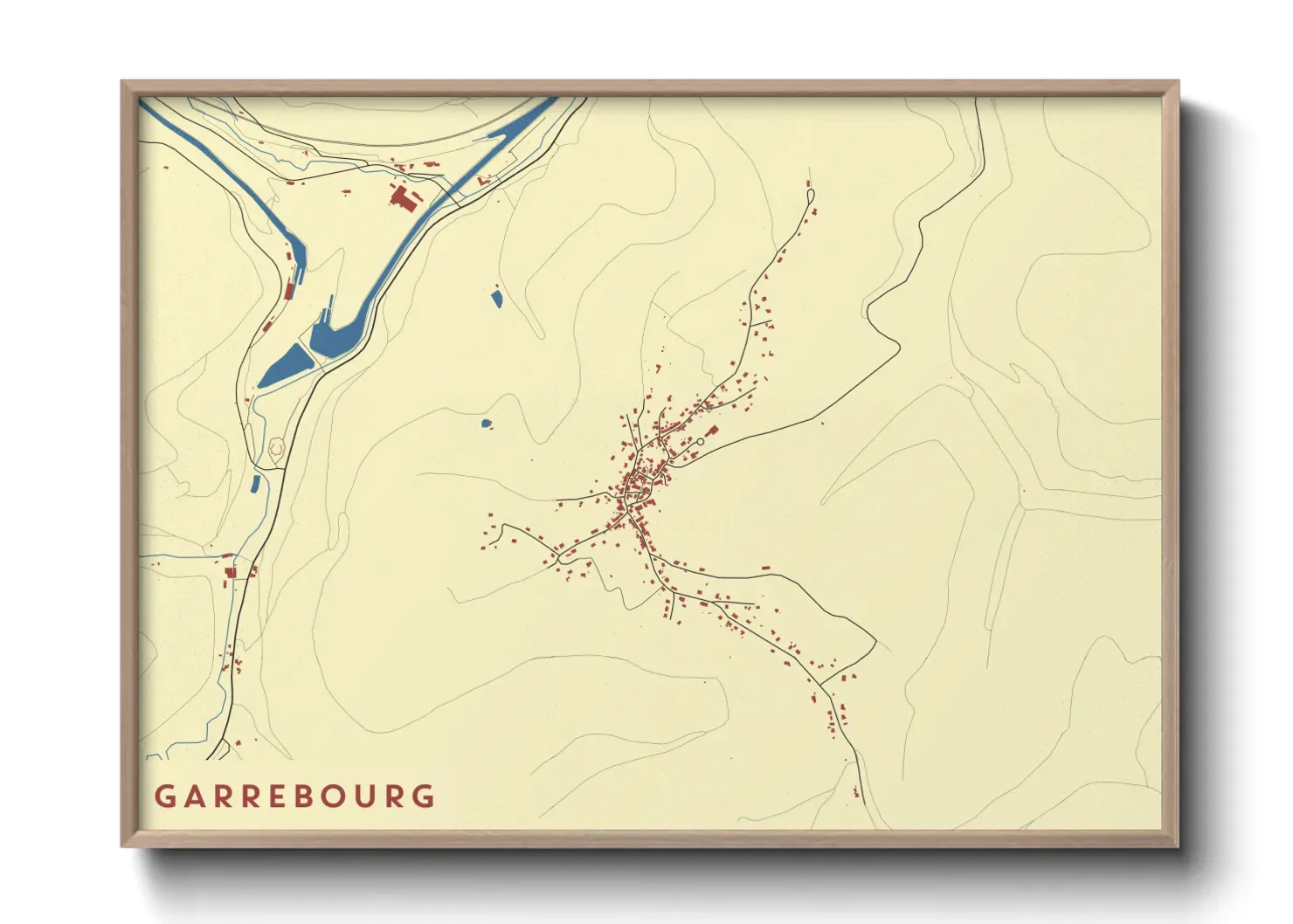 Un poster carteGarrebourg