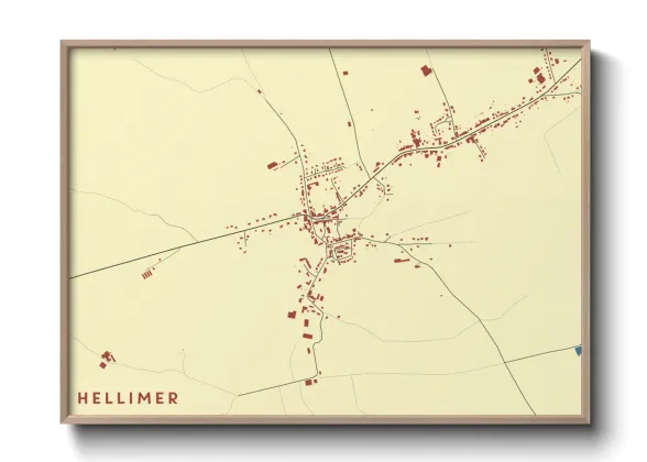 Une affiche de carte sur Hellimer