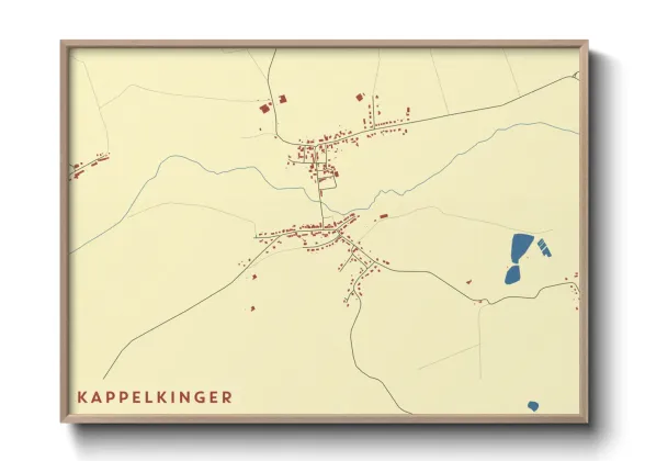 Une affiche de carte sur Kappelkinger