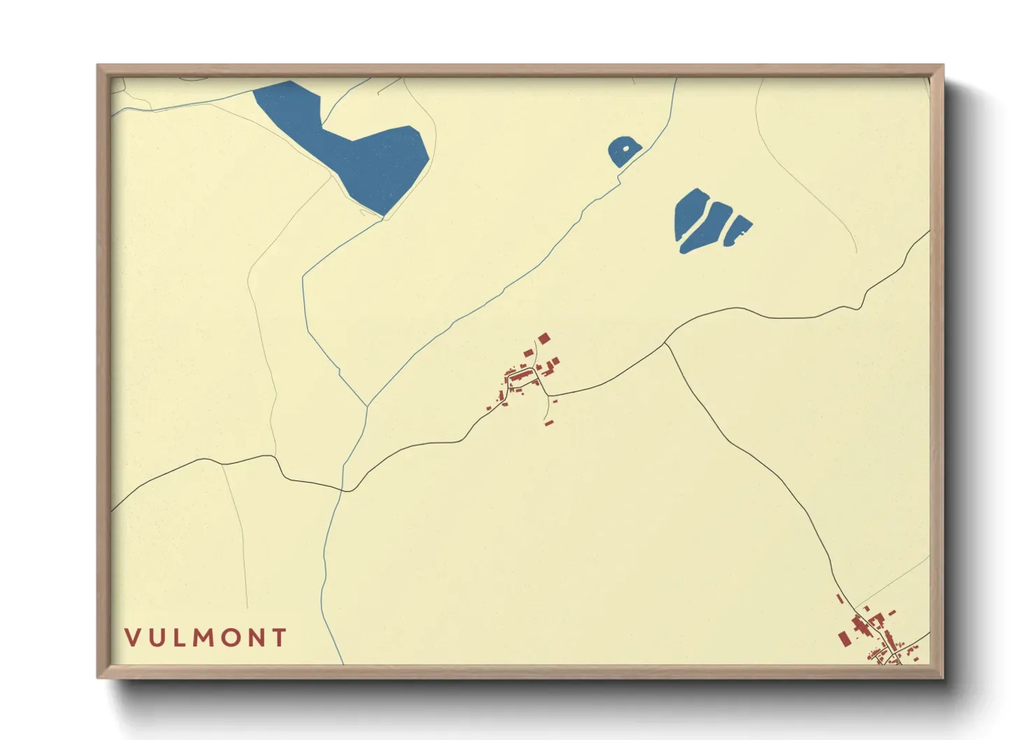 Un poster carteVulmont