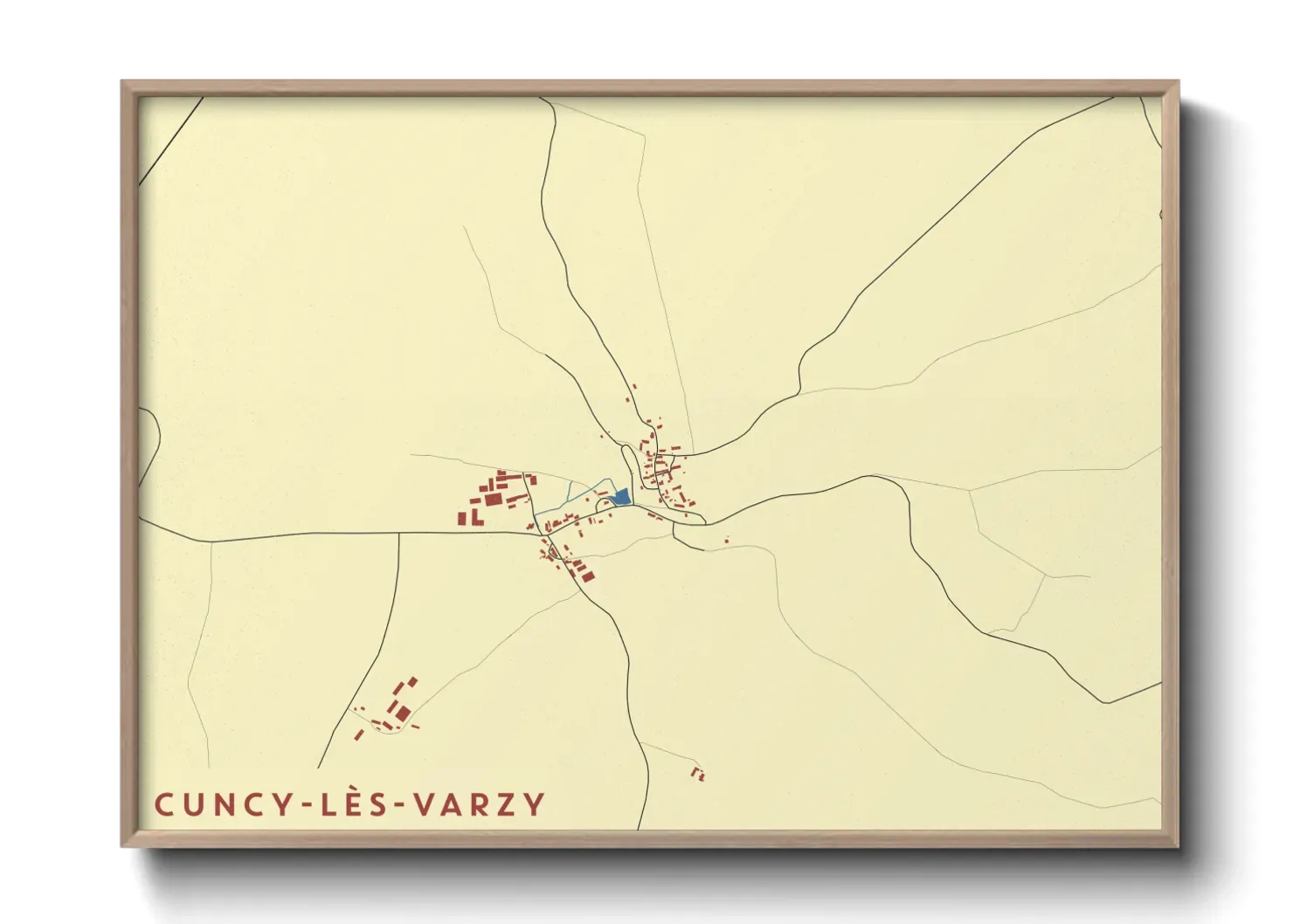 Un poster carteCuncy-lès-Varzy