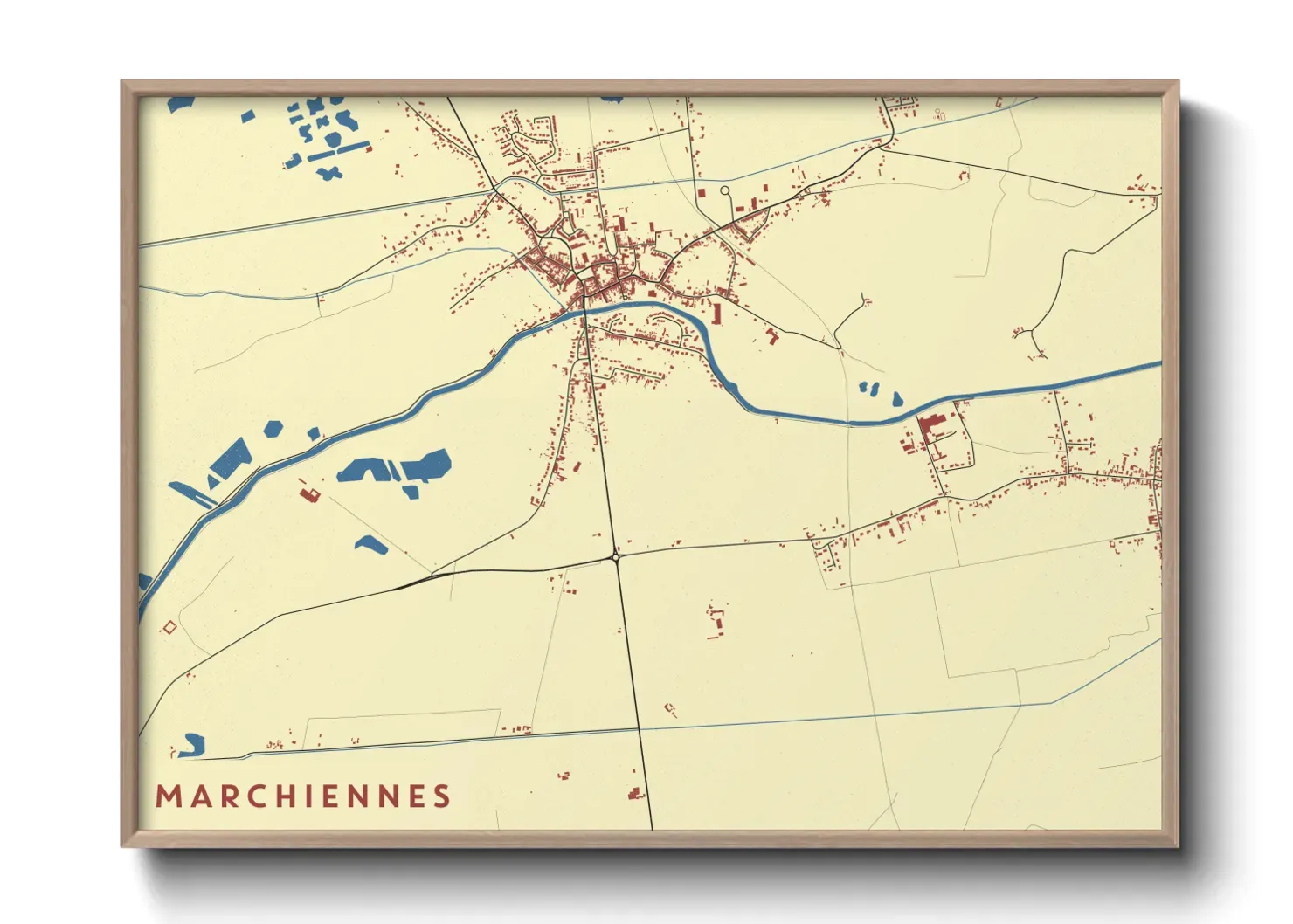 Un poster carteMarchiennes