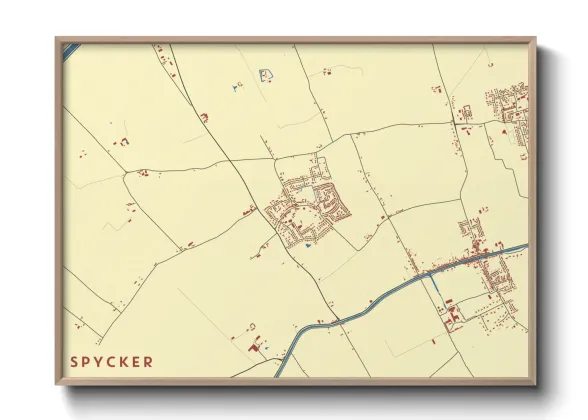 Une affiche de carte sur Spycker