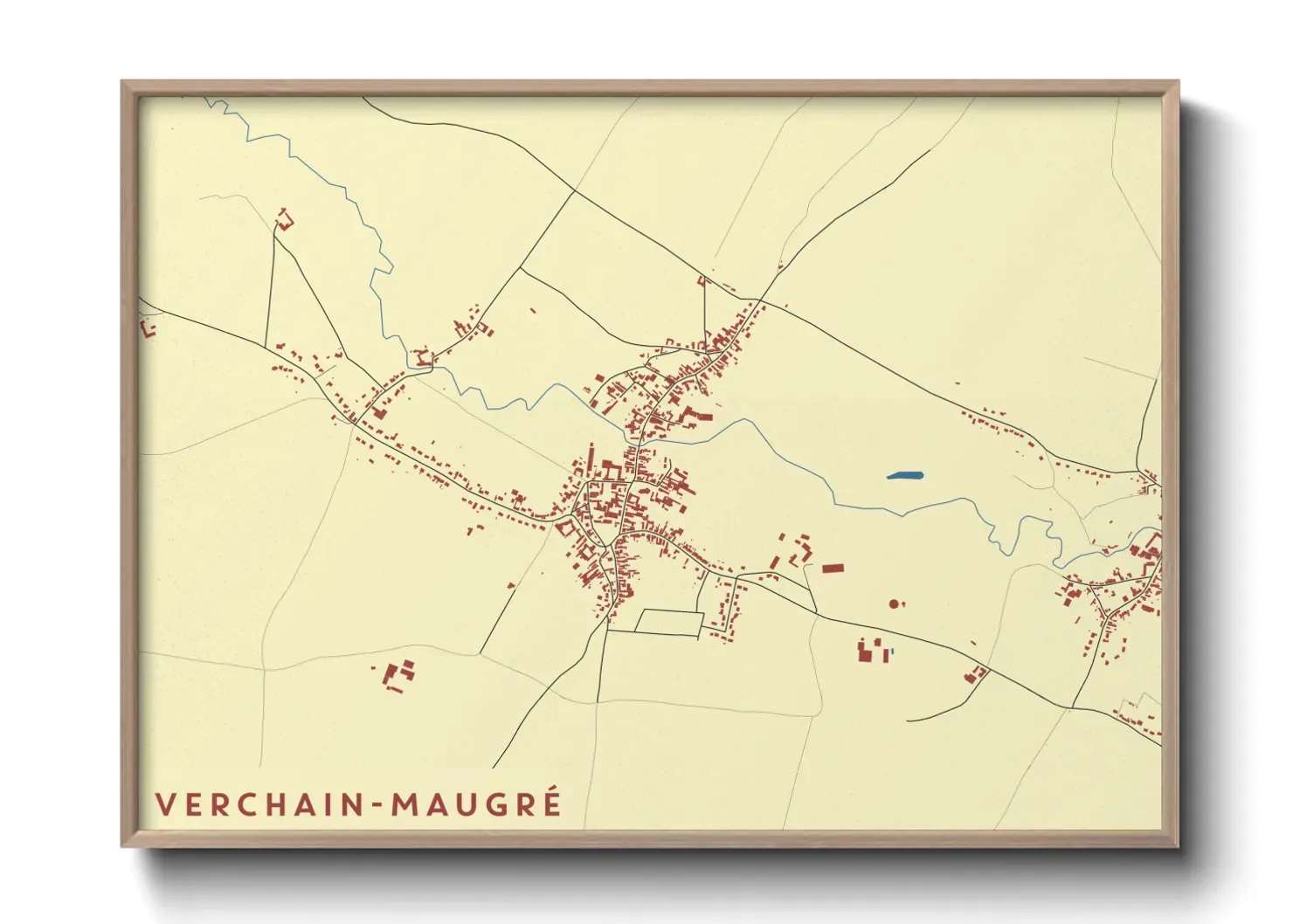 Un poster carteVerchain-Maugré