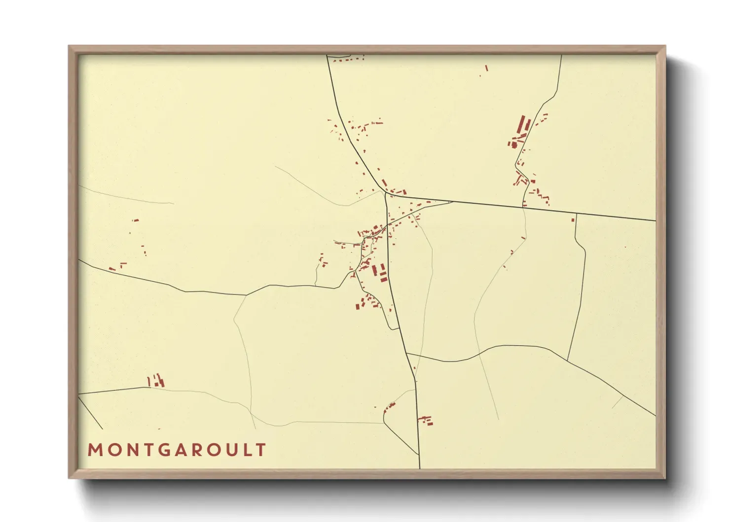 Un poster carteMontgaroult