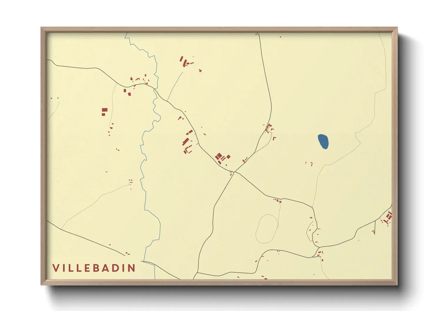 Un poster carteVillebadin