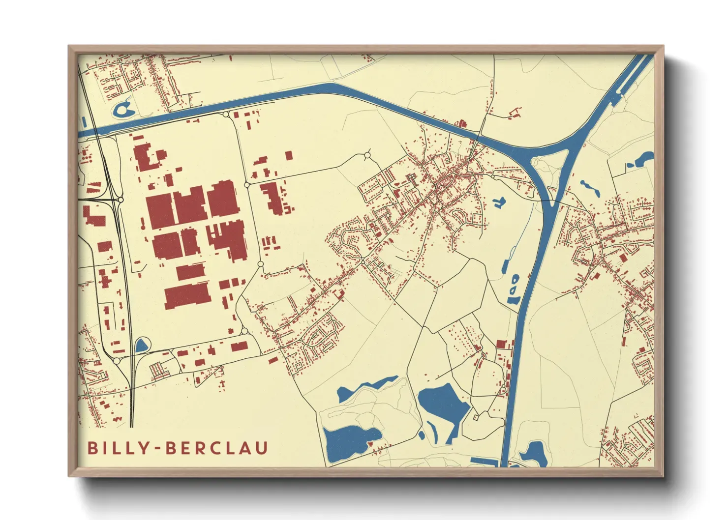 Un poster carteBilly-Berclau