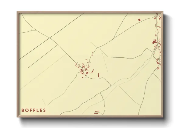 Une affiche de carte sur Boffles