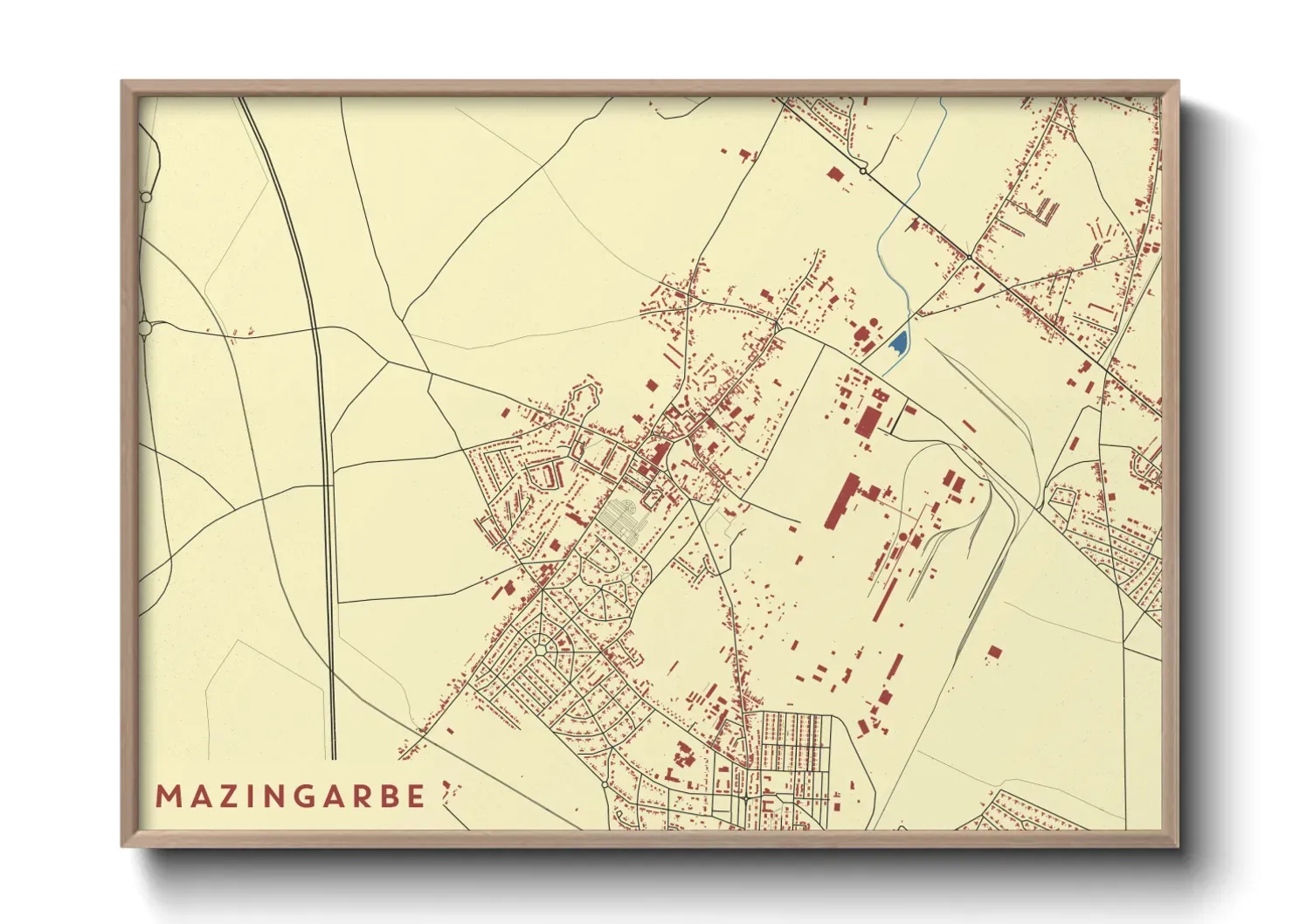 Un poster carteMazingarbe
