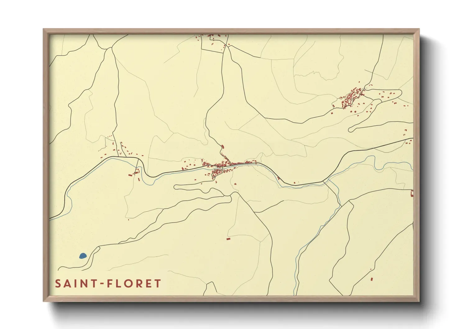 Un poster carteSaint-Floret