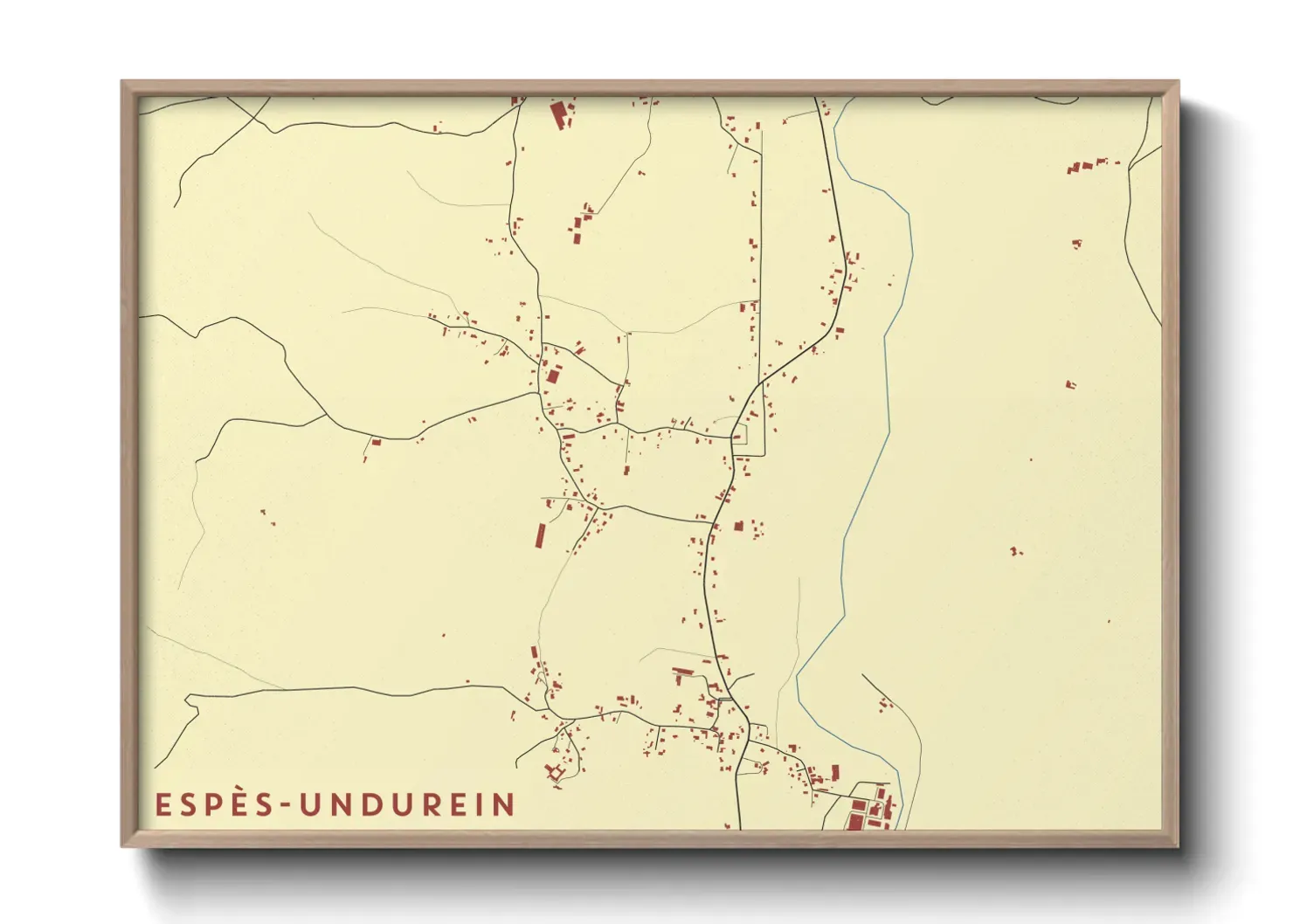 Un poster carteEspès-Undurein
