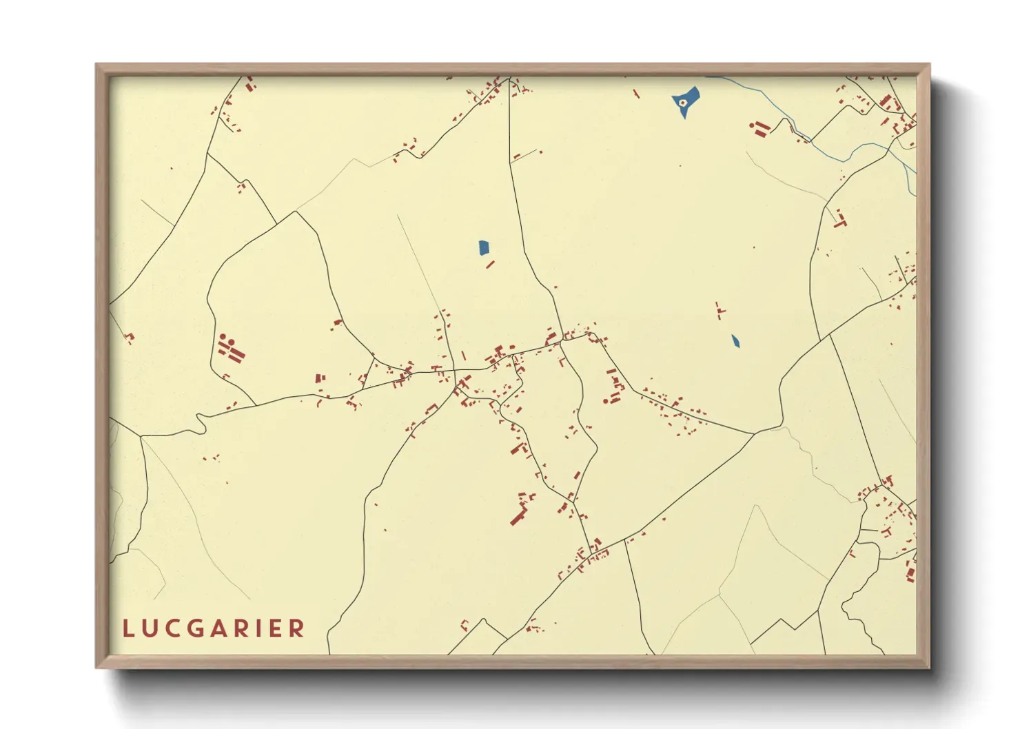 Un poster carteLucgarier
