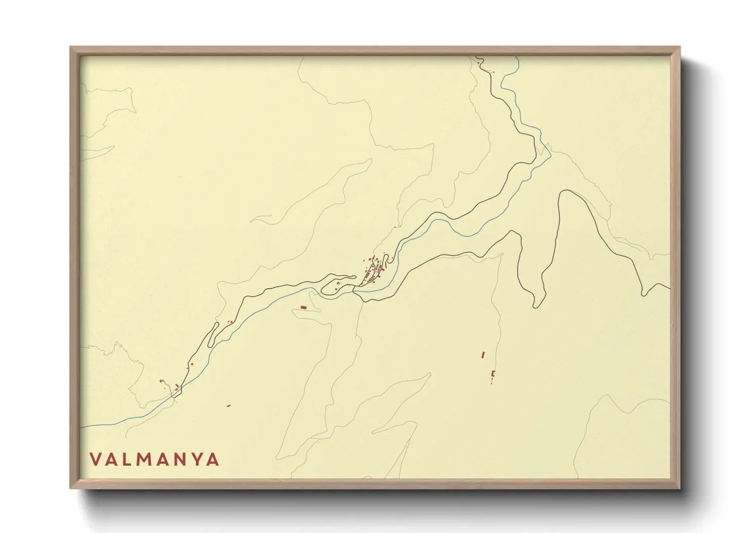 Un poster carteValmanya