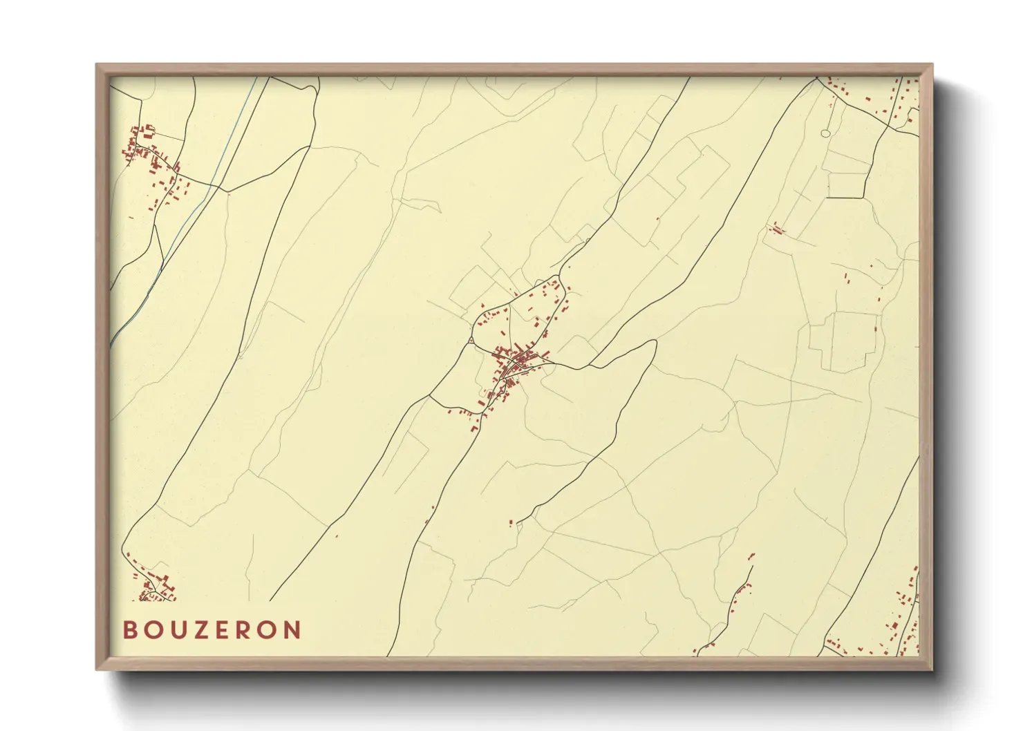 Un poster carteBouzeron
