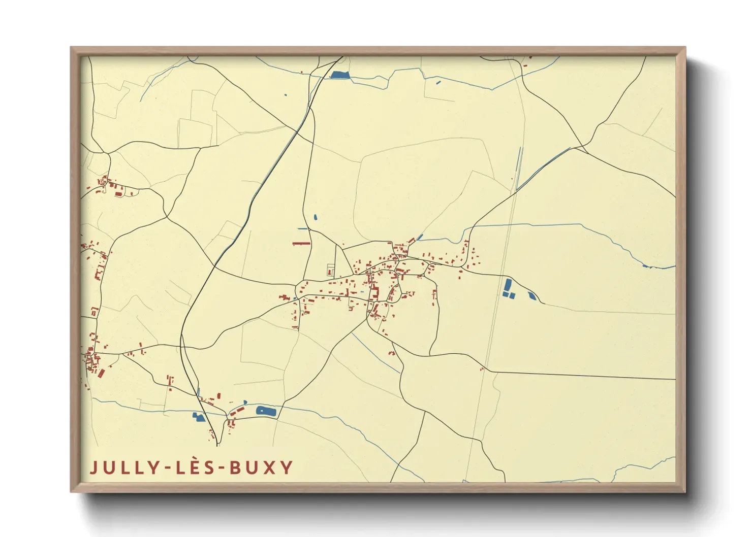 Un poster carteJully-lès-Buxy