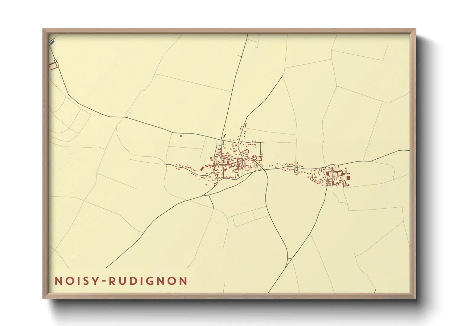 Un poster carteNoisy-Rudignon