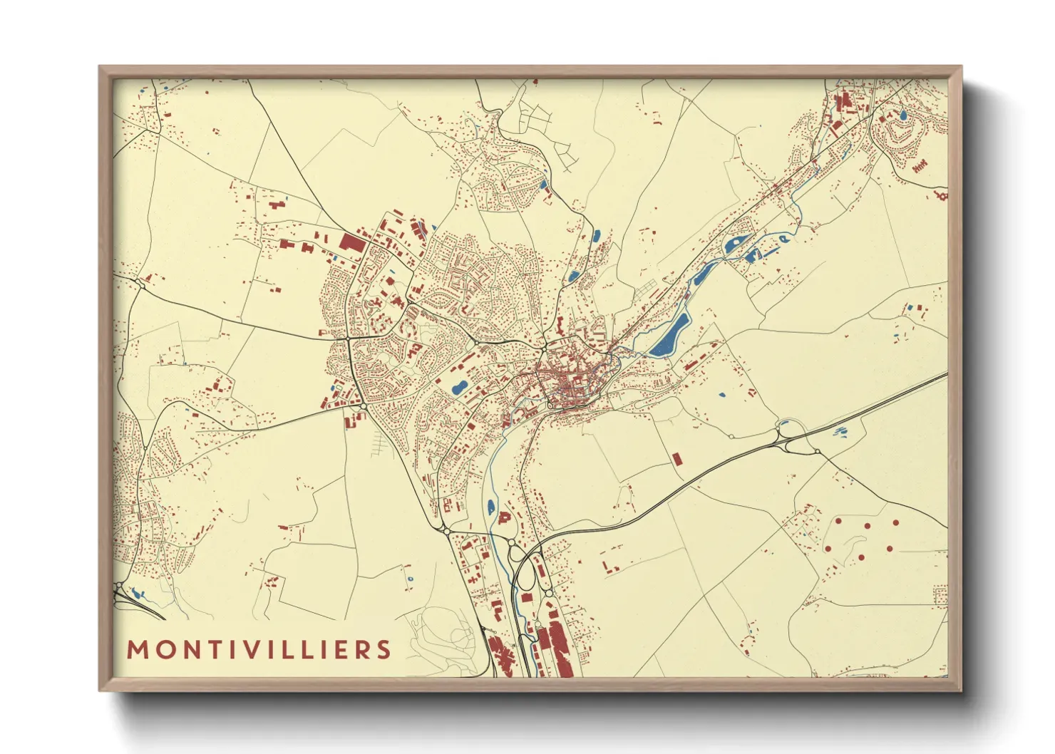 Un poster carteMontivilliers