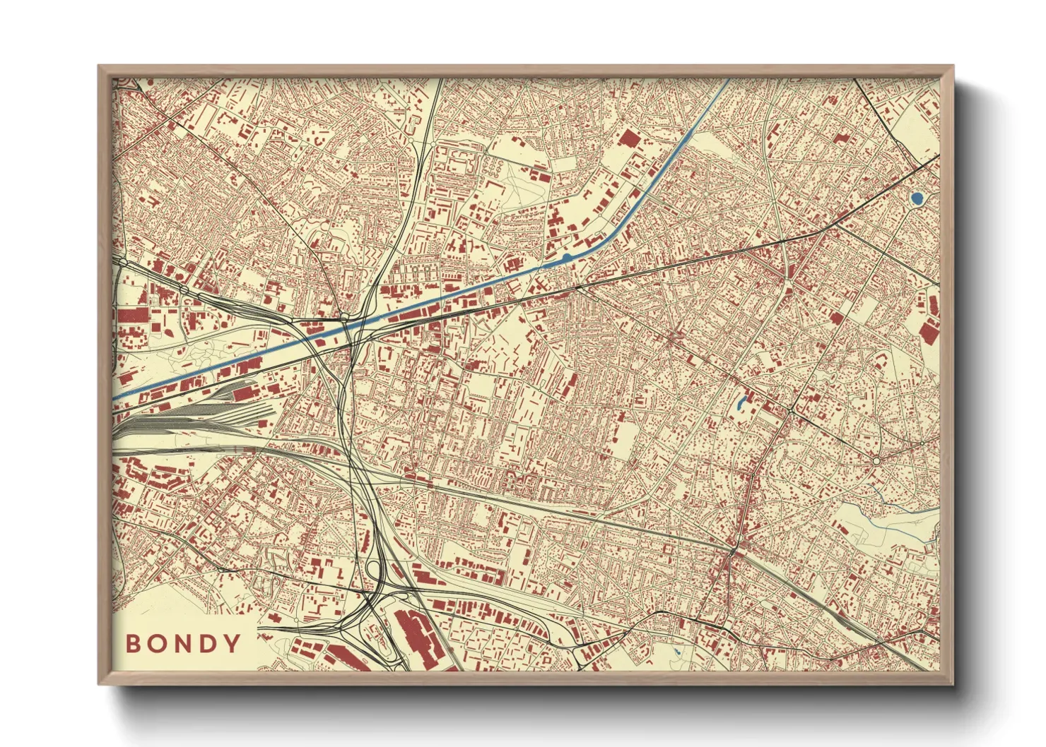 Un poster carteBondy
