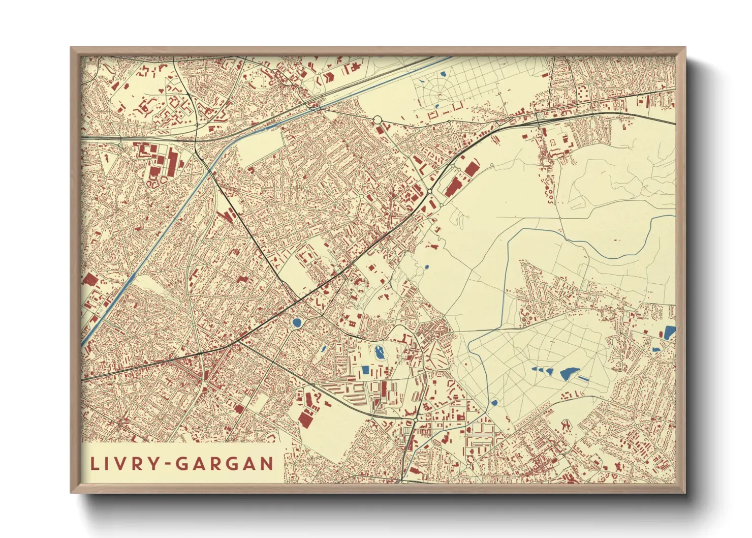 Un poster carteLivry-Gargan