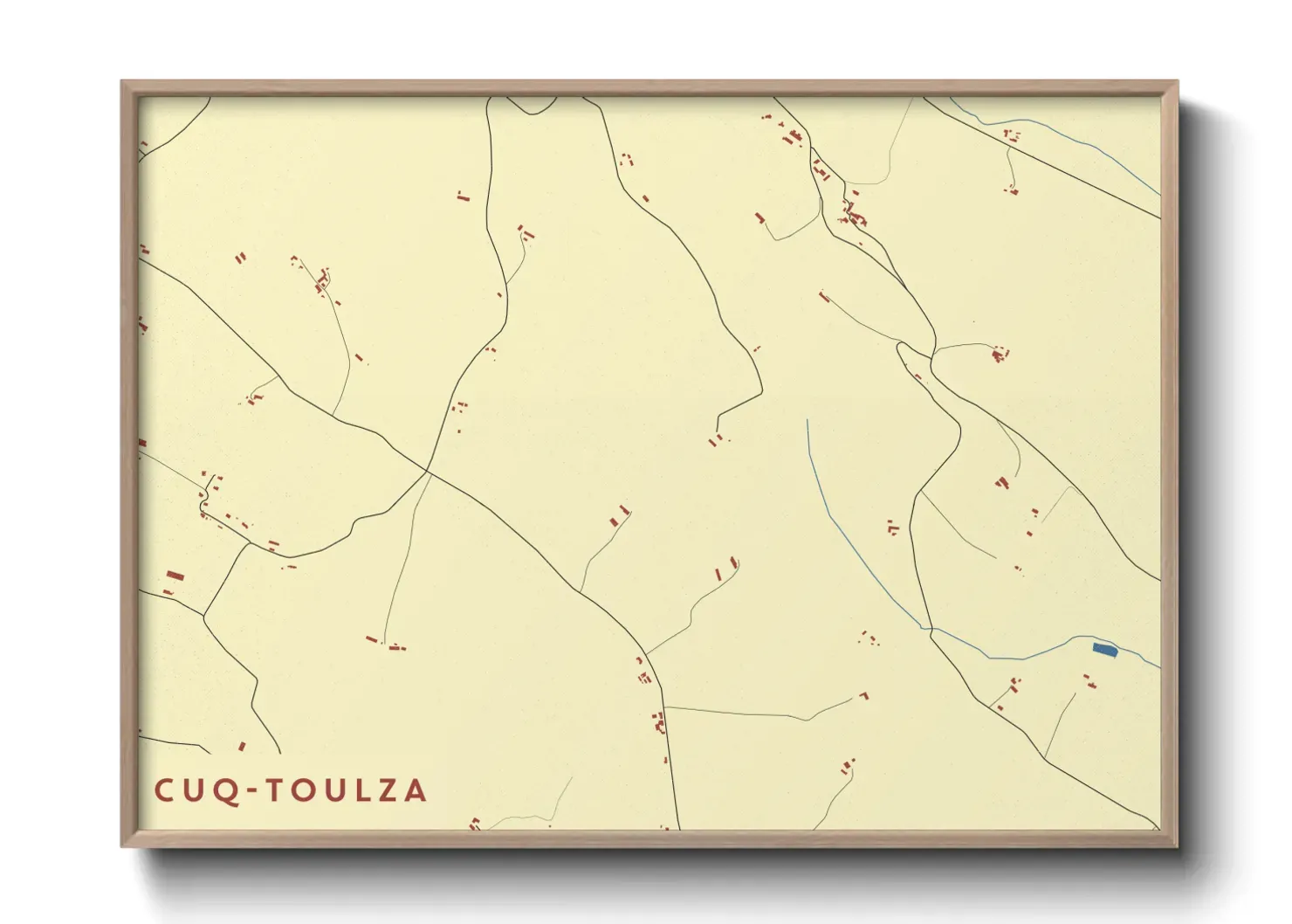 Un poster carteCuq-Toulza