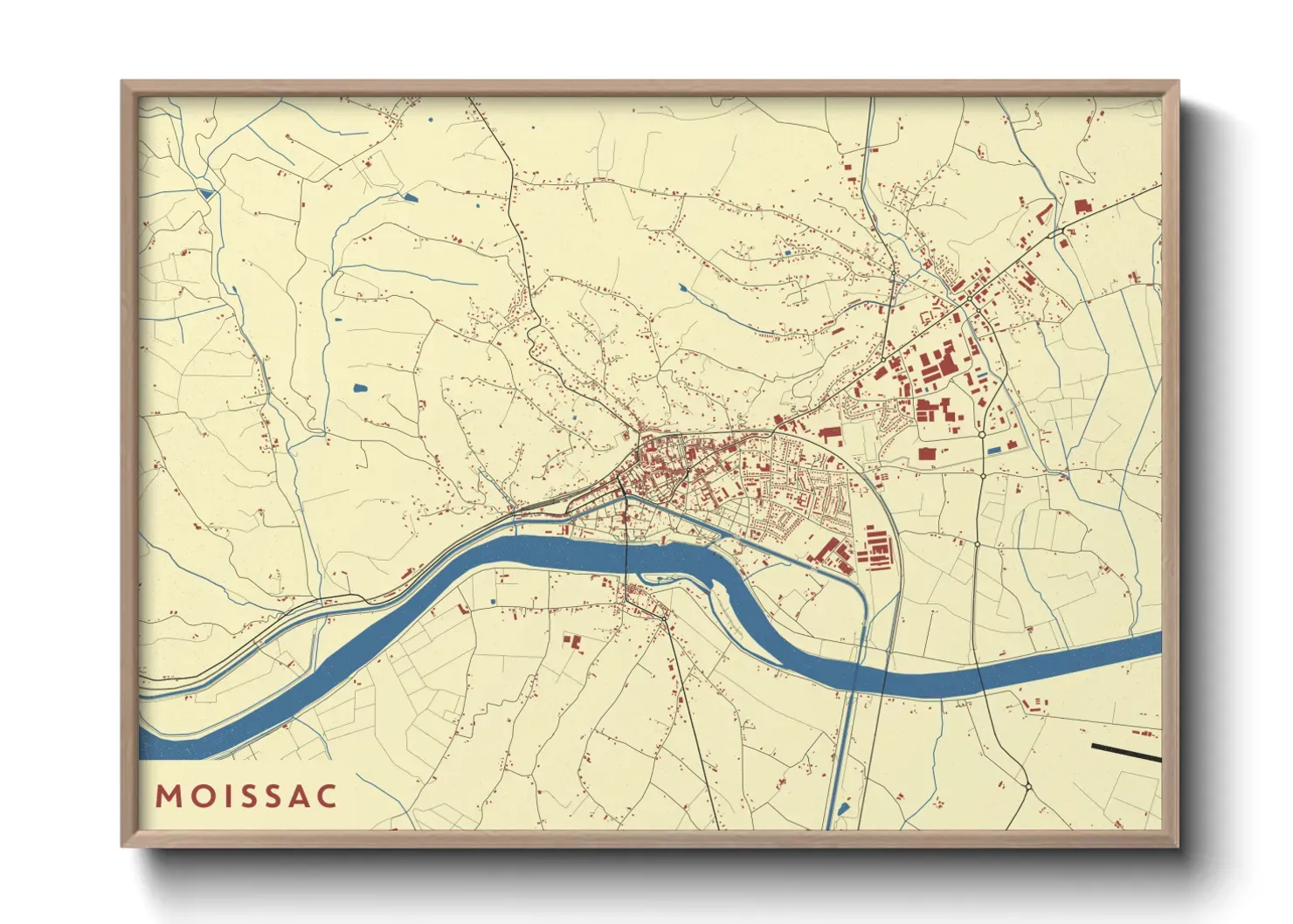 Un poster carteMoissac