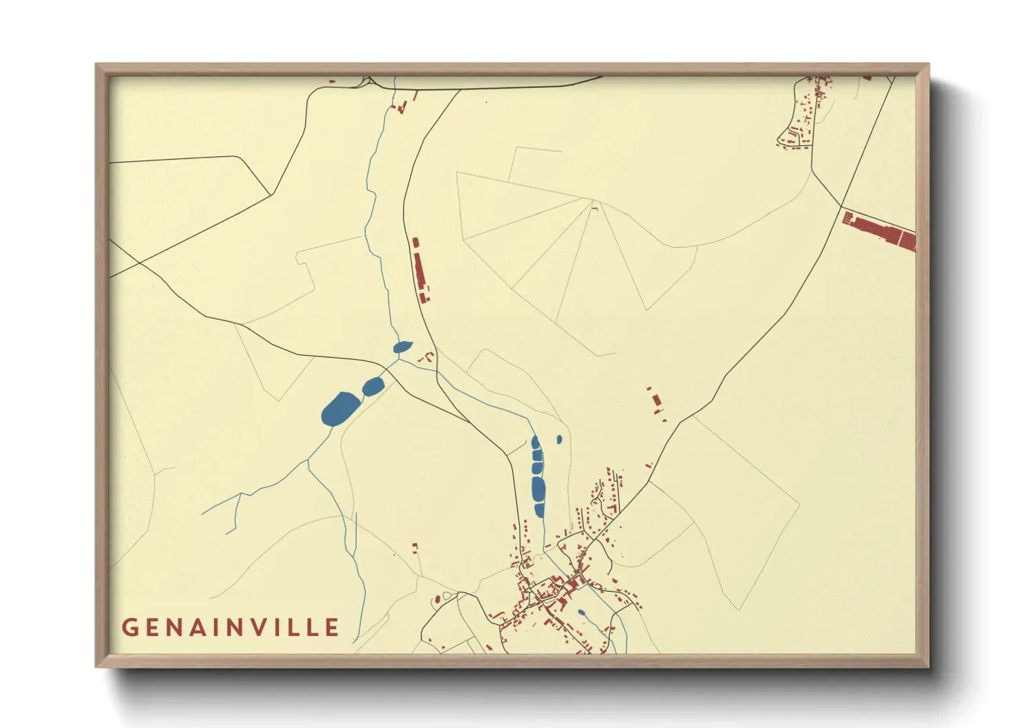 Un poster carteGenainville