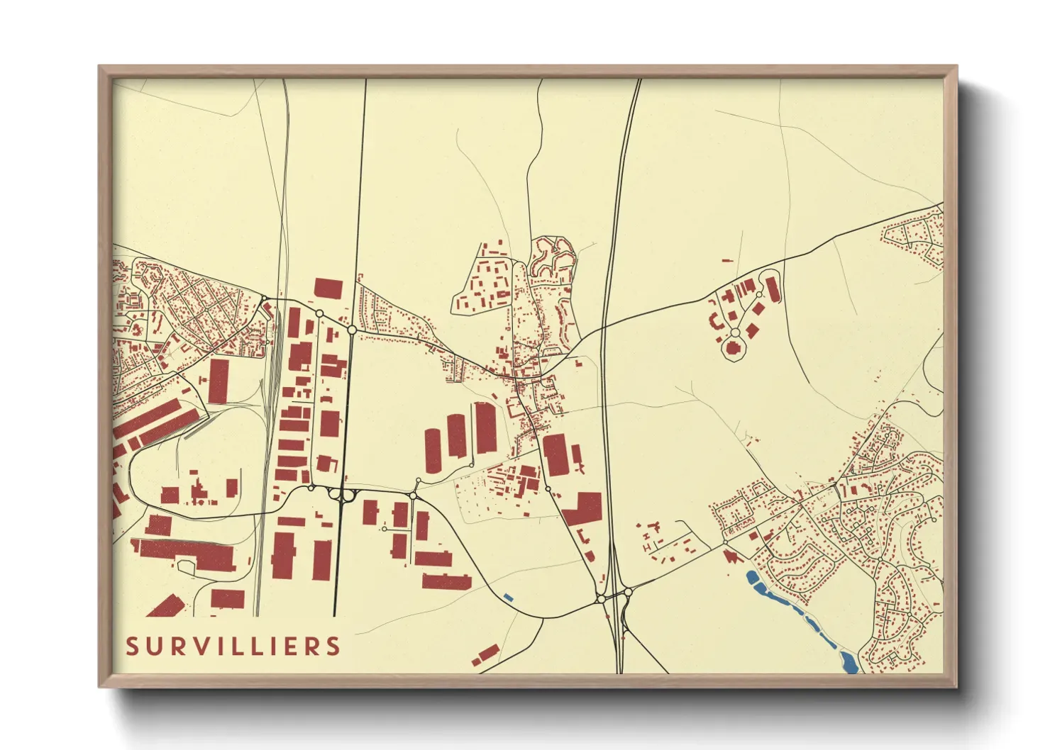 Un poster carteSurvilliers