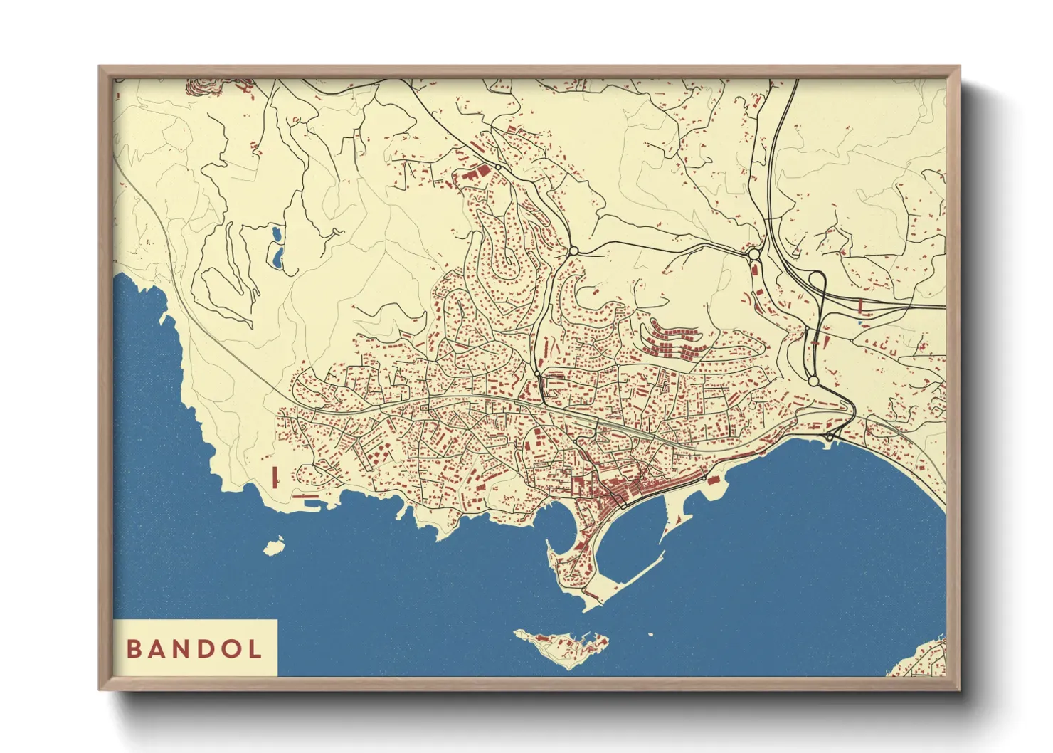 Un poster carteBandol