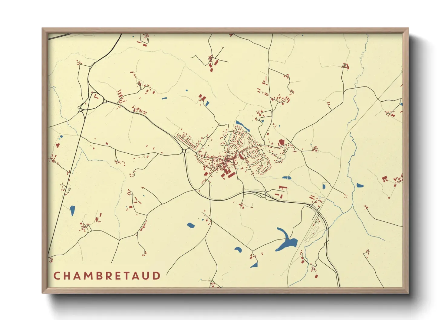 Un poster carteChambretaud