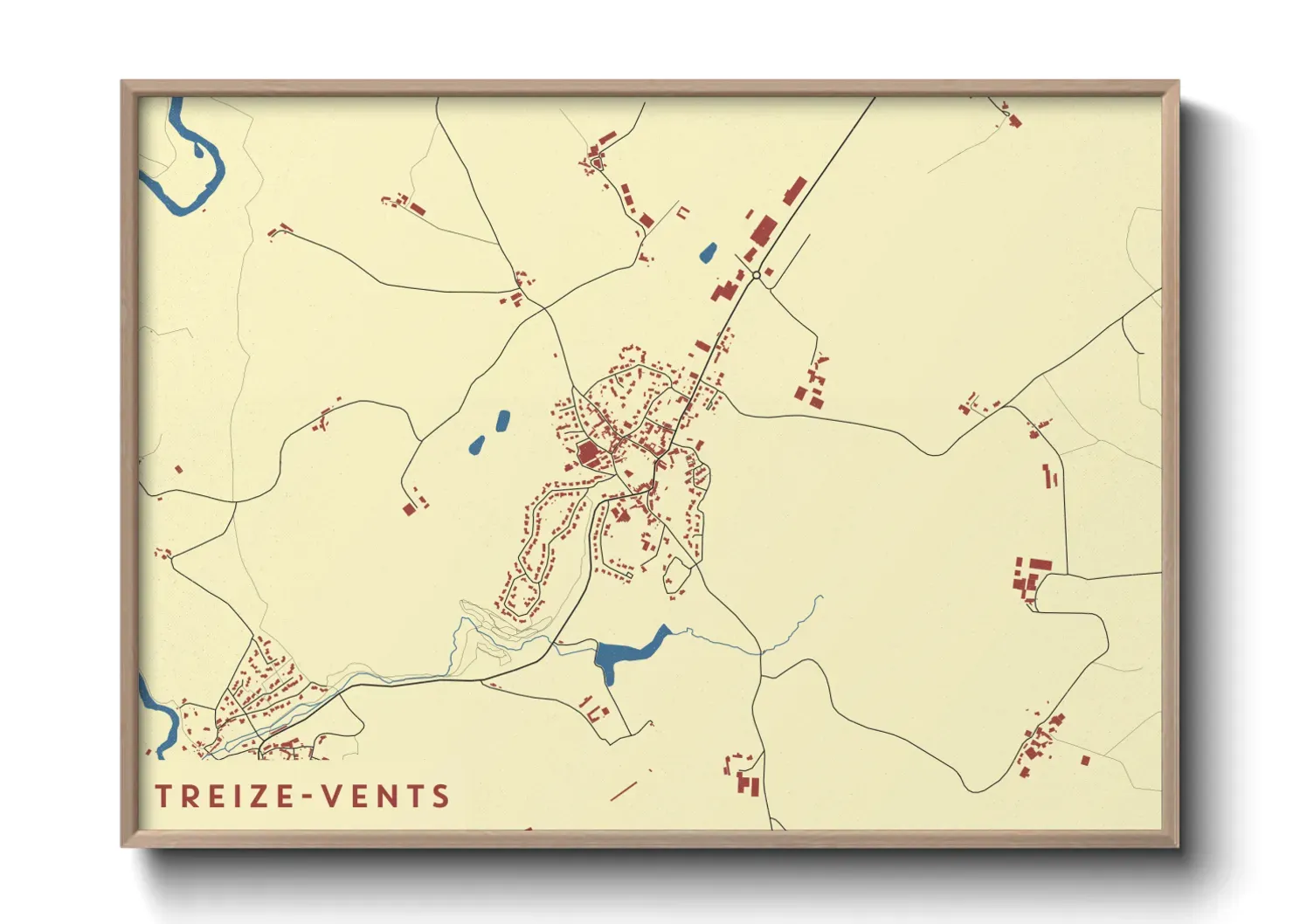 Un poster carteTreize-Vents