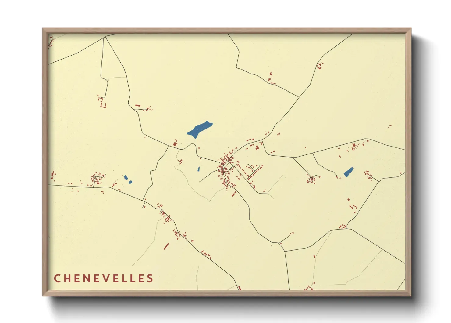 Un poster carteChenevelles