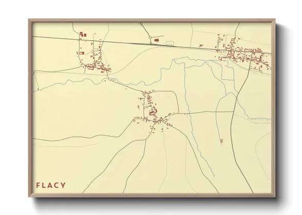 Une affiche de carte sur Flacy