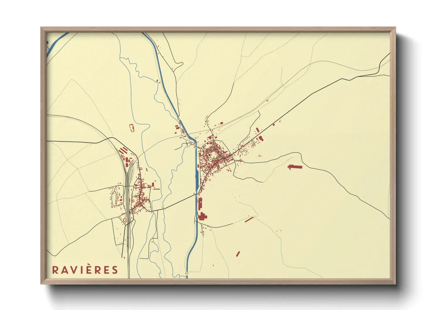 Un poster carteRavières