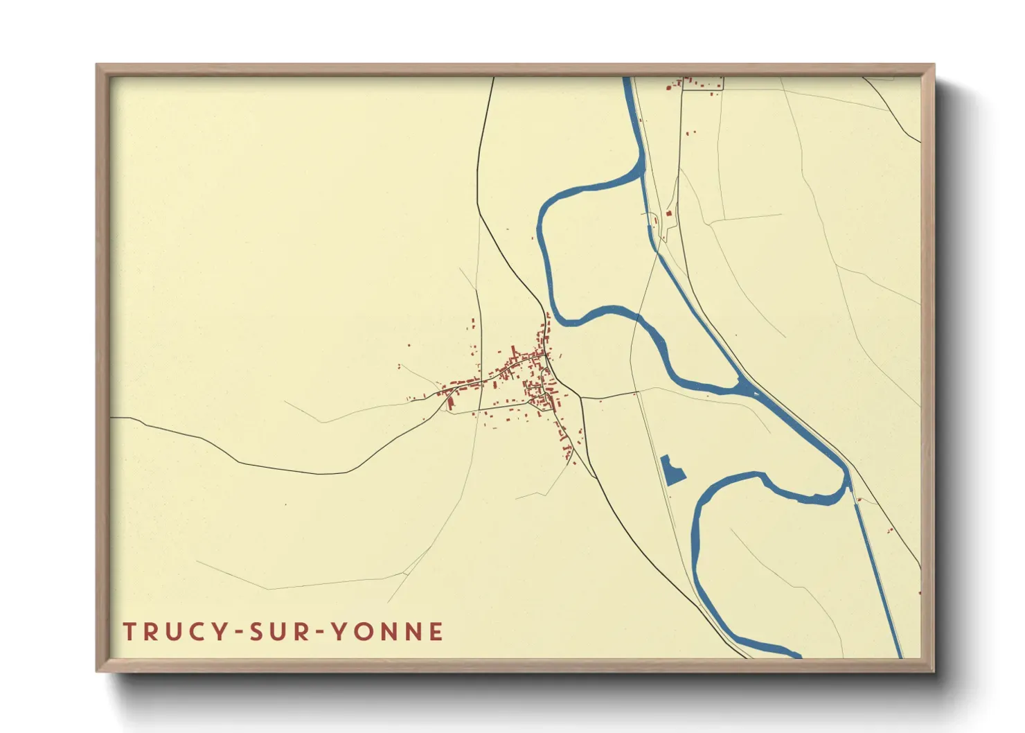 Un poster carteTrucy-sur-Yonne