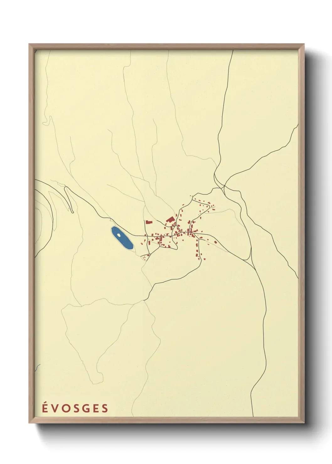 Un poster carteÉvosges
