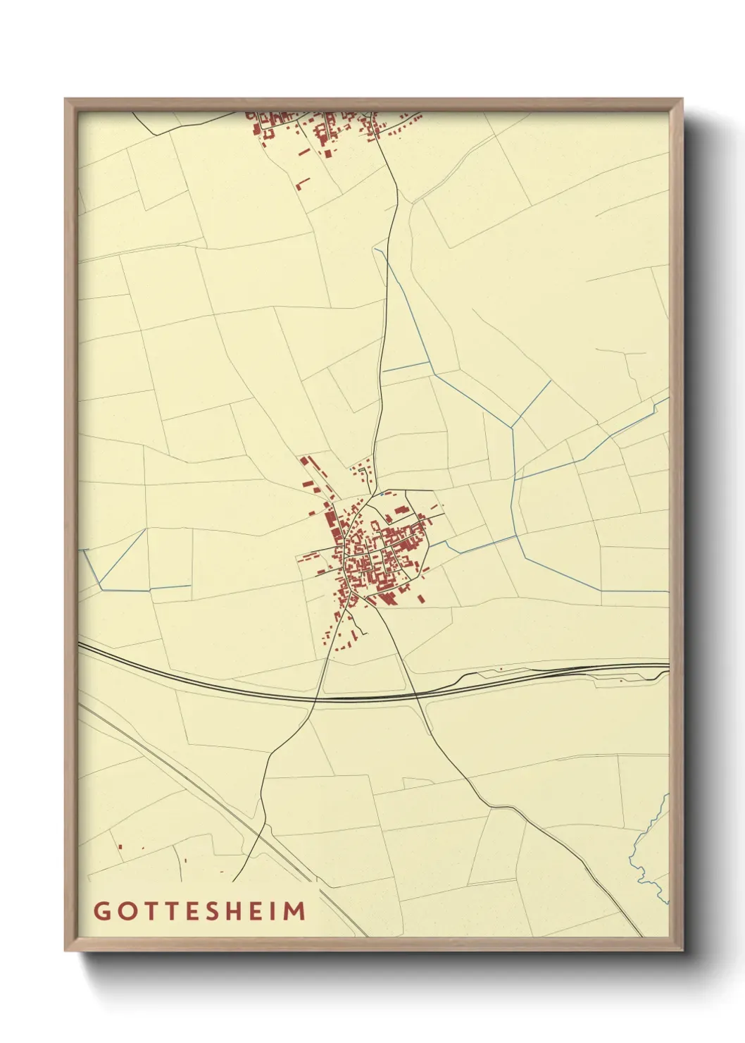 Un poster carteGottesheim