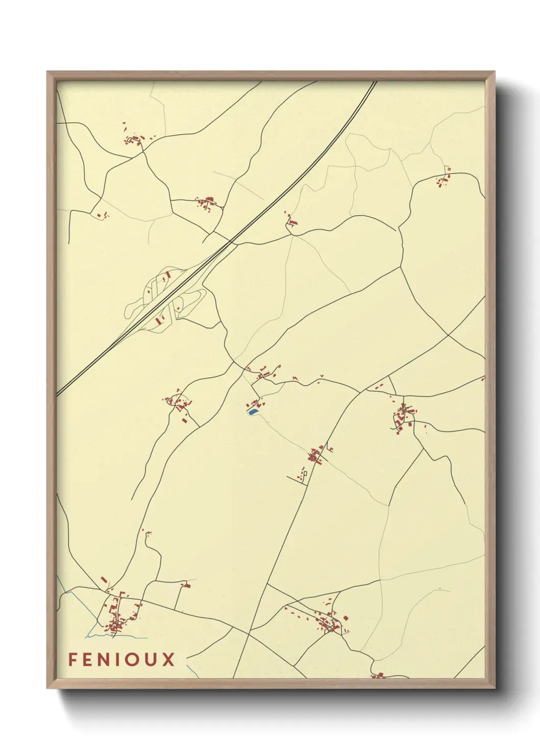 Un poster carteFenioux
