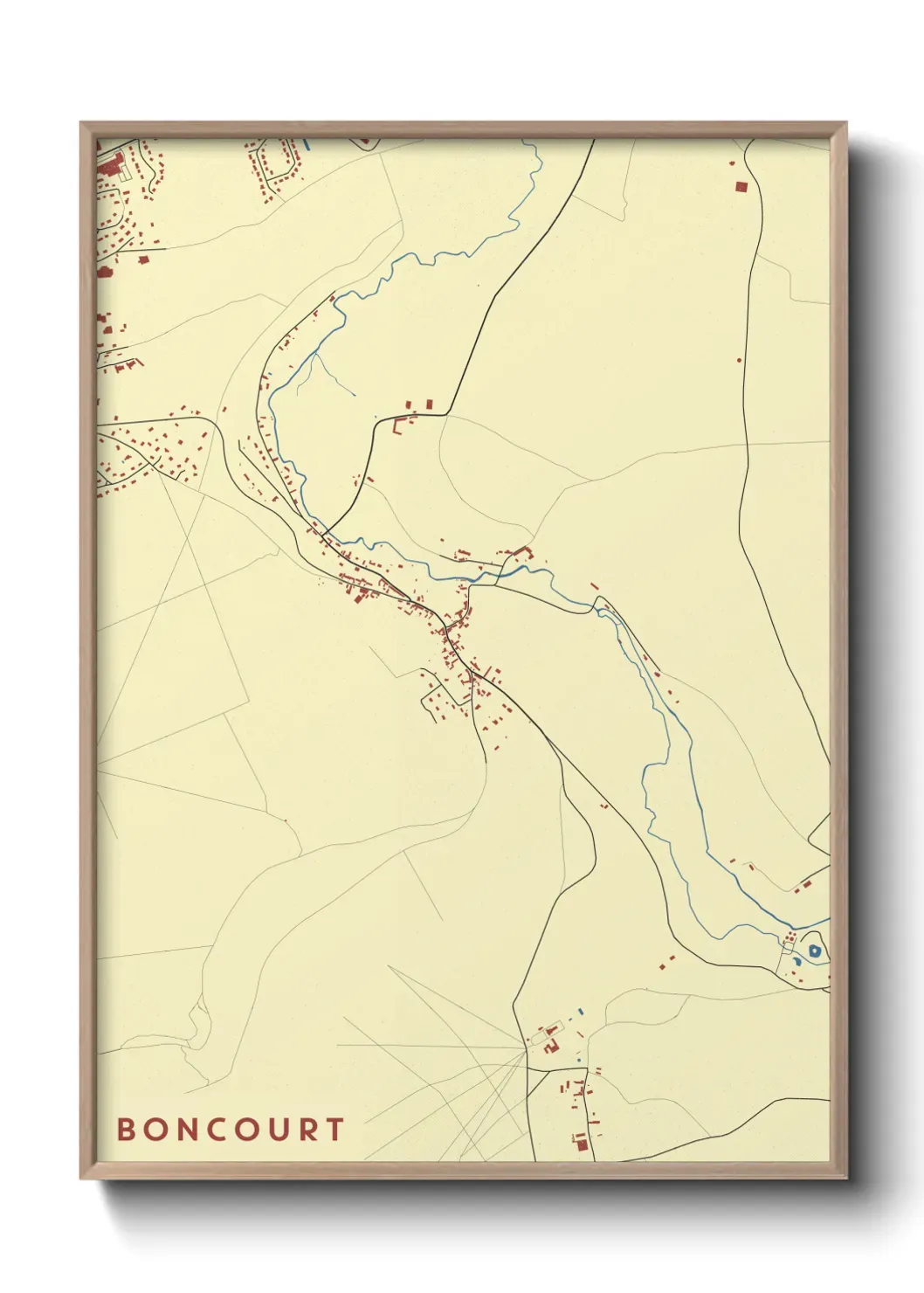 Un poster carteBoncourt